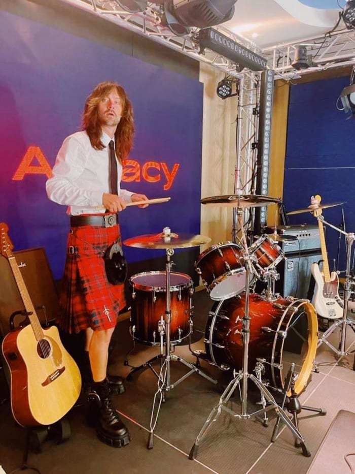 Hairstylist Adam Maclay